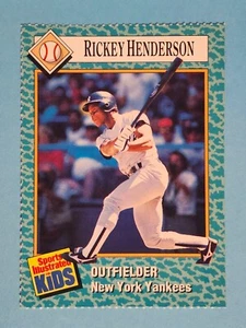 1989 Sports Illustrated For Kids Rickey Henderson New York Yankees #46 ⚾ - Picture 1 of 2