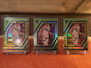 2022-23 Panini Flux Nikola Jovic Rc Sunrise 2x & Silver Holo Miami Heat - Picture 1 of 5