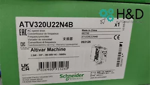 ATV320U22N4B Schneider Electric Inverter ATV320 2.2kW New and Sealed - Picture 1 of 2