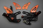 Orange Racing Adjustable AVDB Rearsets Footrest KTM DUKE 125 200 390 2011-2016