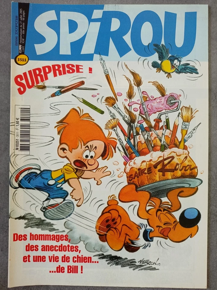 Spirou N°3511 de 2005  COMPLET - Photo 1/1