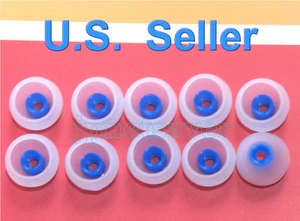 10 Apple kleine blau-weiße Ersatz Ohrhörer In-Ear Ohrhörer (MA850G/A/B) - Bild 1 von 1