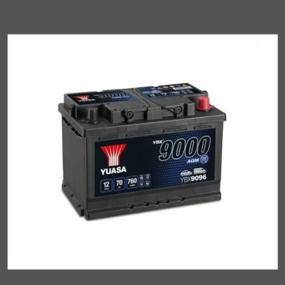 Yuasa Car Battery YBX9096 for VW GOLF PLUS 521 2009 to 08/2014 - Image 1 of 4