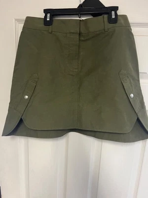 Falda Alexander Wang Verde Ejército Talla 4 Nueva Con Etiquetas Foto 1 de 4
