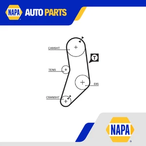 Timing Belt fits BMW 525 E28 2.7 81 to 87 Gates 11311711081 11311713361 Quality - Picture 1 of 8