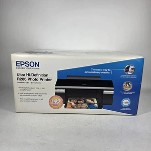 Impresora de inyección de tinta color fotográfico Epson Ultra Hi Definition R280 nueva en caja - Imagen 1 de 7