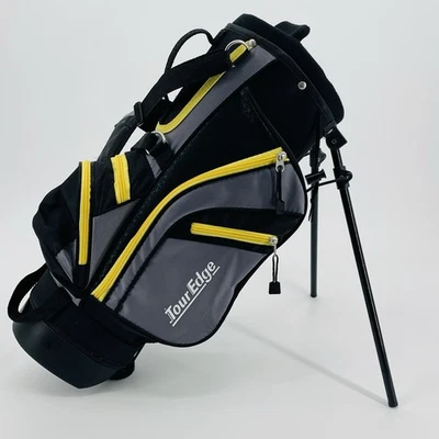 Tour Edge HL-J Hot Launch Stand Carry Golf Bag Yellow Black Ages 3-6 22” - Image 1 of 4