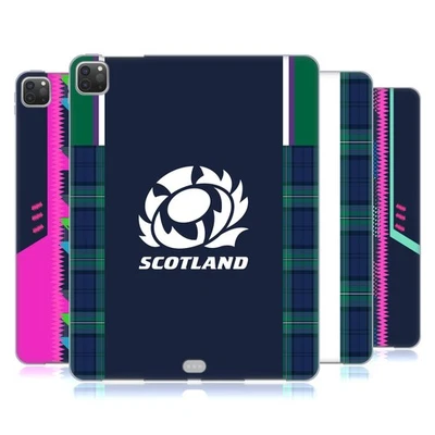 OFFICIAL SCOTLAND RUGBY 2023/24 CREST KIT SOFT GEL CASE FOR APPLE SAMSUNG KINDLE - Image 1 of 4