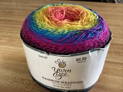 Yarn Bee RAINBOW WRAPSODY 7 oz. Wild And Free Cotton / Acrylic Mix 1 Ball - Image 1 of 4