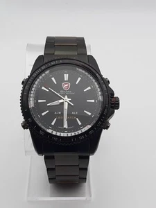 Shark Men's Sport Watch Black - Preowned , Rejuvenated & working well ! - Picture 1 of 8