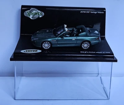 ASTON MARTIN VANTAGE VOLANTE DB7 VERTE AM RACING  - VITESSE 20700 - NEUF 1:43 - Photo 1/4
