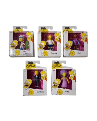 The Simpsons Jakks Pacific 2.5-inch Figure Wave 5 Complete Set of 5 - Image 1 of 4