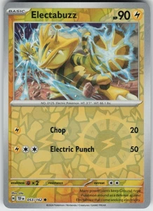 Reverse Holo Electabuzz 053/162 Common SV05: Temporal Forces NM - Picture 1 of 1