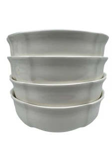 Juego de 4 cuencos manoir de colección Villeroy & Boch blancos 5,75" Alemania Vitro porcelana - Imagen 1 de 6