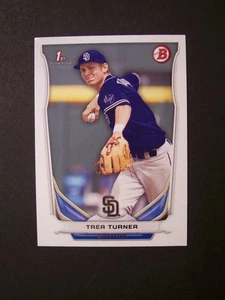 2014 Bowman Draft Pick #DP10 TREA TURNER (San Diego Padres) RC - MT! WOW! L@@K! - Picture 1 of 1