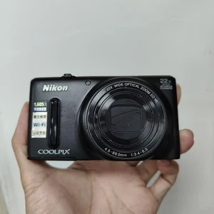 Nikon COOLPIX S9600 16.0MP 22x Zoom Digital Camera English Language Black - Picture 1 of 10