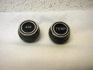 PERILLAS DE INTERRUPTOR DE AIRE ACONDICIONADO TEMPERATURA TERMOSTÁTICA Y VELOCIDAD DEL SOPLADOR 'AIRE' Y 'TEMP' - Imagen 1 de 2