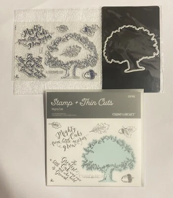 Набор марок и тонких разрезов CTMH MIGHTY OAK #Z3702 новые!! - Изображение 1 из 2