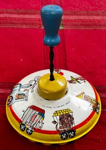 Ohio Art Spinning Top, Circus - Picture 1 of 3