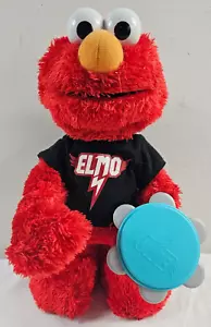 Elmo lets Rock singing dancing Hasbro action figure(2278HOC) Tested & Working - Picture 1 of 11