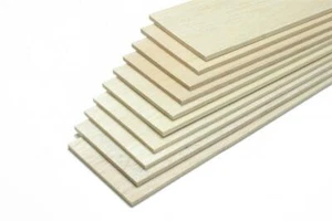 Tavolette Pichler Balsa 3,0 x 100 x 1000 mm (VE = 10 pz.) / C6443 - Foto 1 di 2