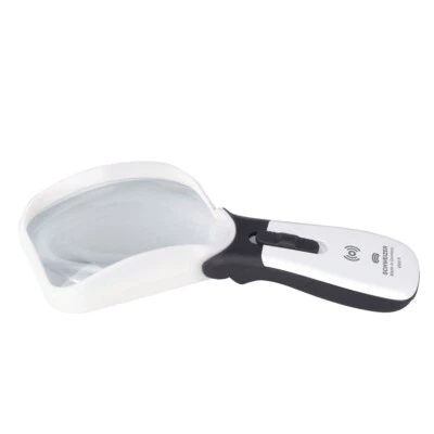 Lupa de bolso Schweizer ERGO-Lux MP 3X retangular - FEITA NA ALEMANHA - 166082B - Imagem 1 de 2