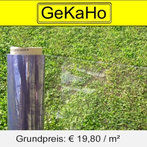 Plane transparent durchsichtig, Fensterplane, Fensterfolie Zeltfensterfolie 600g - Bild 1 von 1