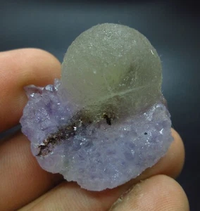 Fluorite with inclusions on matrix (non precious natural stone) # 2578 - Picture 1 of 6