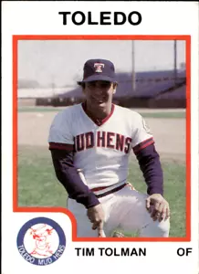 1987 ProCards Toledo Mud Hens TIM TOLMAN RC TIGERS ASTROS SANTA MONICA CA - Picture 1 of 2