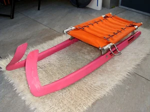 Alter antiker Rennschlitten für Wintersport Schlitten Garmisch Eisbahn selten - Bild 1 von 24