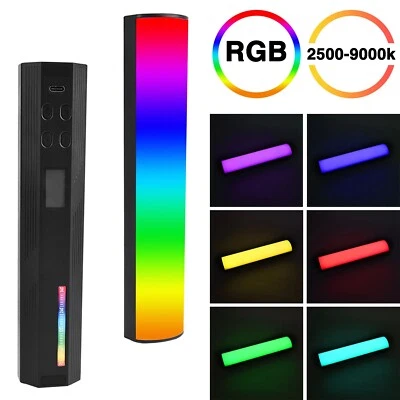 W200 RGB Mini handheld Led video Light Stick Full color CTT 2500K-9000K Tripod  - Image 1 of 4