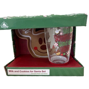 Disney Christmas Milk And Cookies For Santa Set The Yummiest Time Of Year - Picture 1 of 5