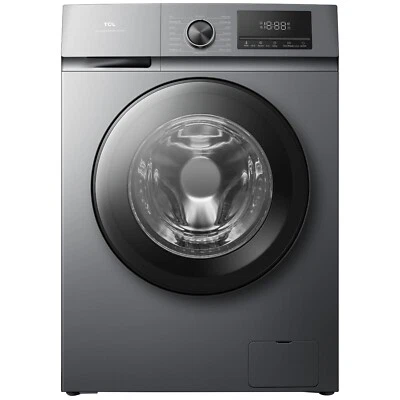 TCL F Series 9 kg Front-Load Washing Machine Steam Wash, Quick 18 min - Image 1 of 4