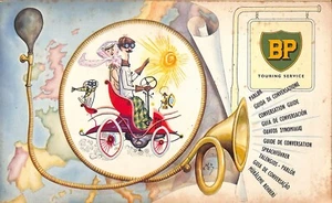 BP Touring Service International CONVERSATION GUIDE 1940s Motoring Phrase Book - Picture 1 of 6