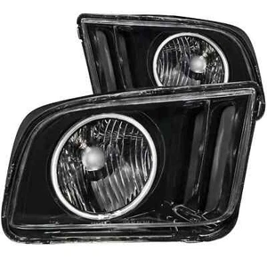Mustang Halo Halogen Version Headlights for 2005-2009 - Picture 1 of 3