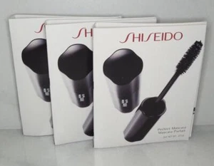 SHISEIDO PERFECT MASCARA PARFAIT BK 901 BLACK/NOIR 0.07 OZ LOT OF 3 - Picture 1 of 4
