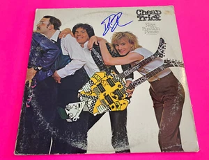 ROBIN ZANDER FIRMATO TRUCCO ECONOMICO NEXT POSITION PLEASE VINILE LP *PROVA ESATTA* - Foto 1 di 3