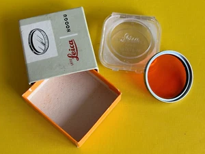 Filtro Leica Leitz Wetzlar HOOGU 13101 E39 naranja para Summicron-M 50 mm 35 mm - Imagen 1 de 6
