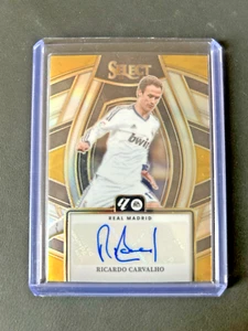 Panini Select La Liga Real Madrid [Portugal] RICARDO CARVALHO Auto - Picture 1 of 2
