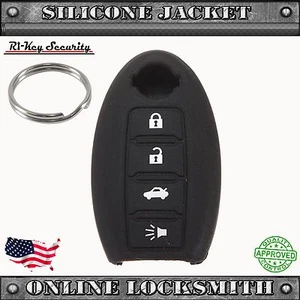 Remote Silicone Cover For Nissan & Infinity Vehicles Rubber Fob Protective Case - Picture 1 of 3