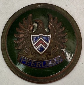 Rare Vintage Peerless Car Radiator Emblem Badge - Picture 1 of 5