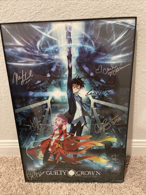 Guilty Crown Inori Yuzuriha anime poster 29.7 cm x 42 cm