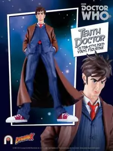 Doctor Who Tenth Doctor Ultra-Stylized Vinyl Statue 10th Doctor Dynamix Figurine - Picture 1 of 3