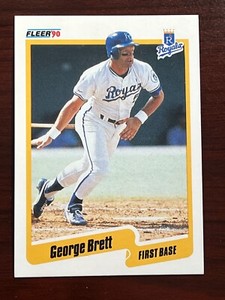 1990 Fleer #103 George Brett Kansas City Royals