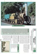 Legendary Trains Stephenson's Rocket Trading Card Atlas Editions c