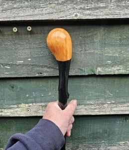 Irish Blackthorn Walking Stick | Handmade Wooden Walking Cane, Best Gift Item. - Picture 1 of 8