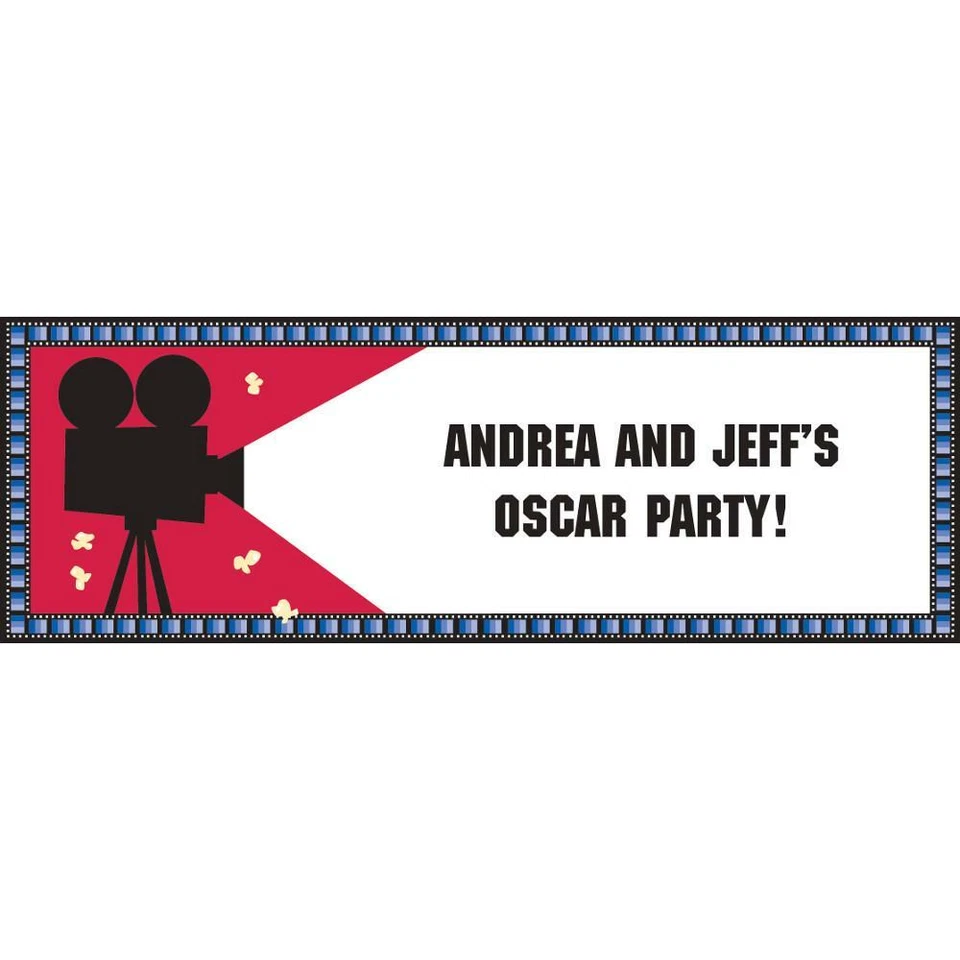 Reel Hollywood Giant Party Banner - Image 1 of 1