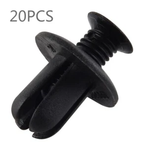 20PCS 8mm Hole Screw Fit Plastic Rivet Scrivet Fastener Clip 92138218 - Picture 1 of 8