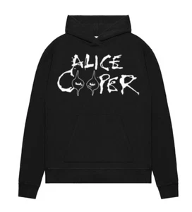 Alice Cooper Eyes Logo Official Unisex Hoodie Hooded Top - Picture 1 of 1