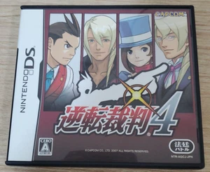 Ace Attorney Gyakuten Saiban 4 Nintendo DS NDS Japanese ver Tested - Picture 1 of 7